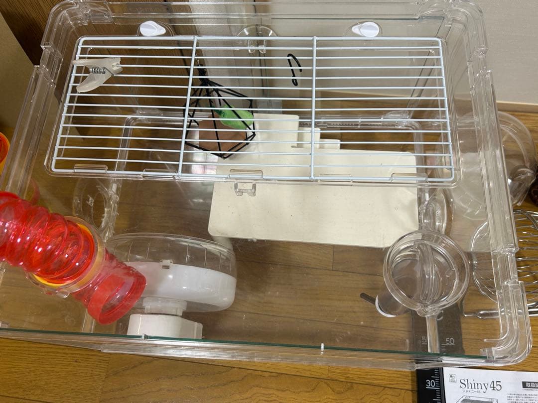 ハムスター飼育セット 一式 SANKO シャイニー45 ケージ 用品多数