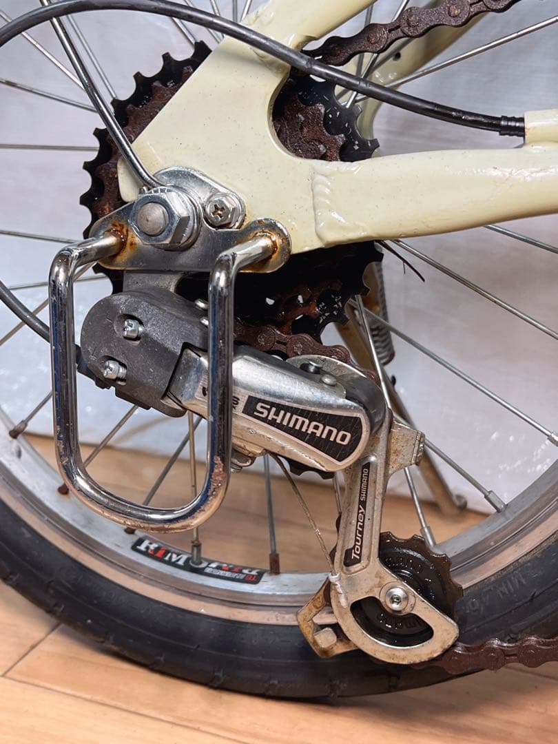 CAPTAIN STAG 16インチ折りたたみ自転車