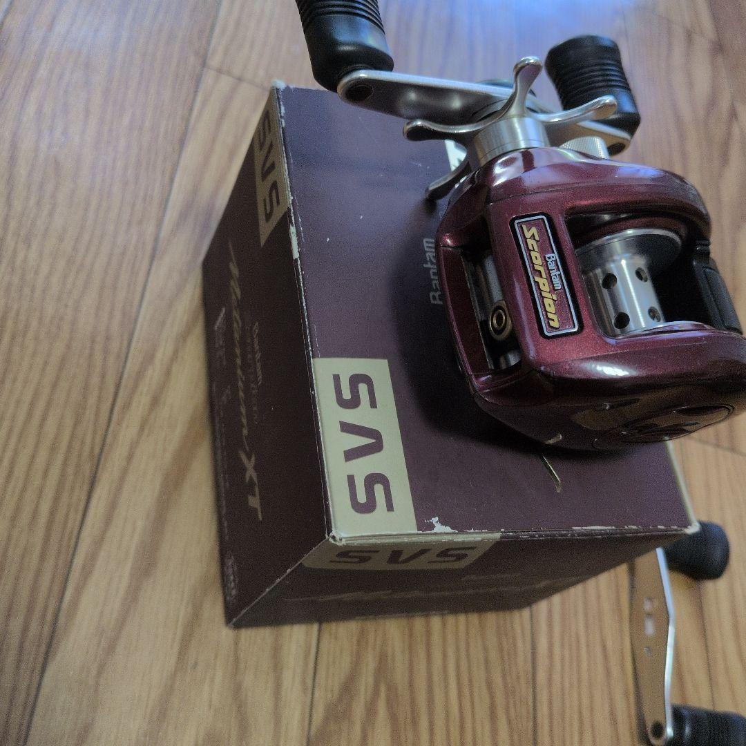 SHIMANO scorpion メタニウムXT 赤メタ バンタム