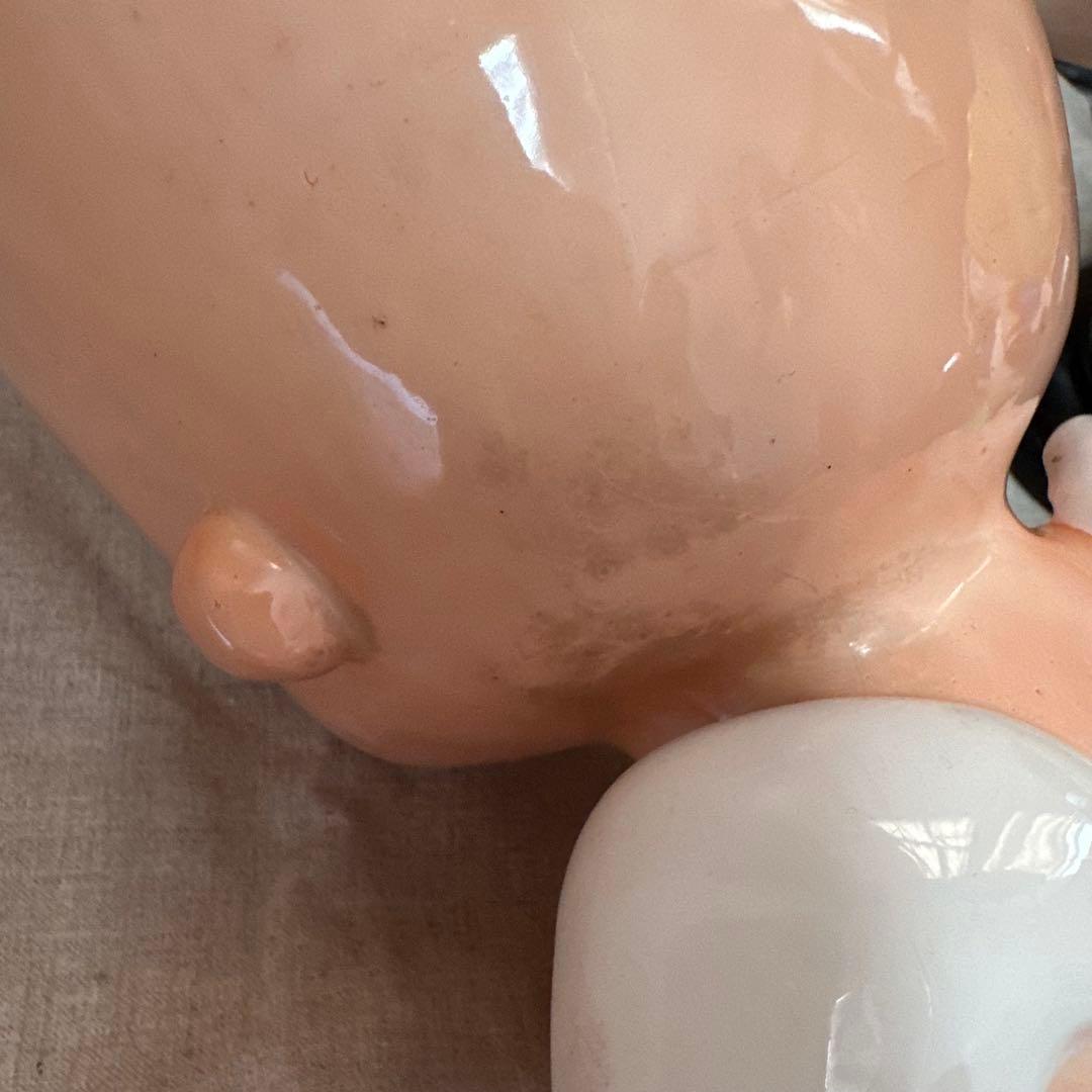 天使の赤ちゃんとパリの警官 希少 内藤モネ作品