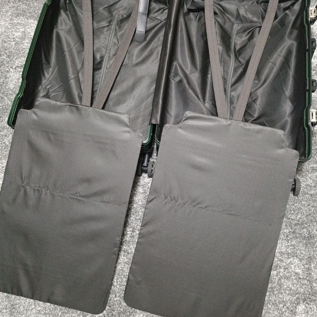 Kroeus (クロース) キャリーケース ダブルキャスター グリーン系