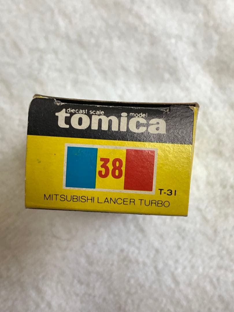トミカ 三菱ランサー ターボ【黒箱・日本製】
