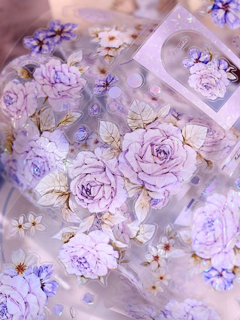 ⭐️SALE⭐️小白家文創《蔷薇诗》海外マスキングテープ マステ 【2759】