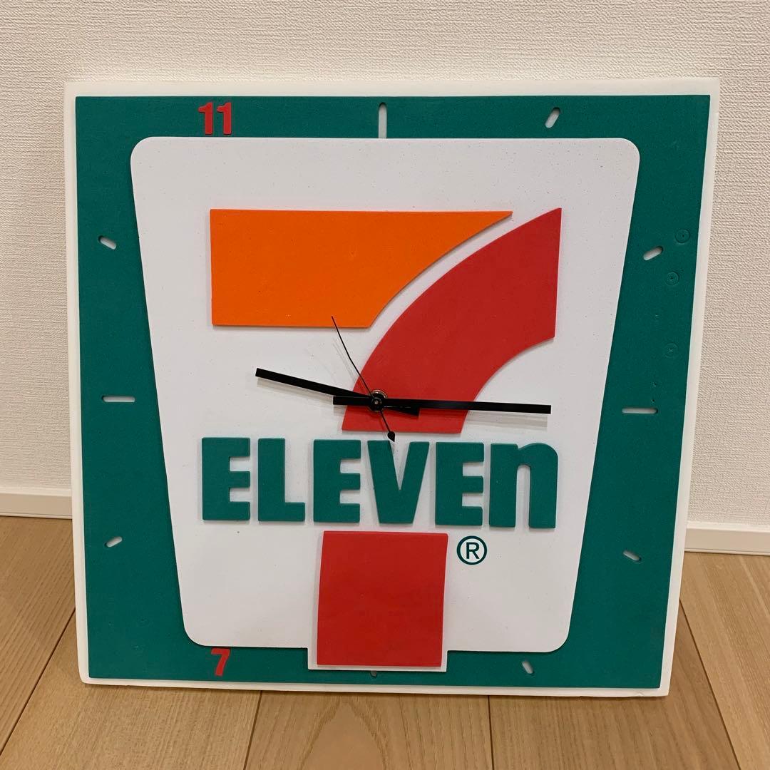 レア 7-ELEVEn ウォールクロック 看板 アドバタイジング アメリカ