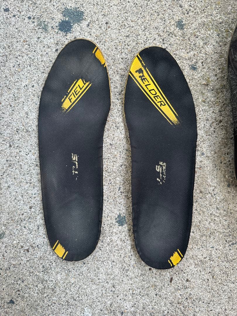 ZETT ブラック スパイクシューズ　革底　26.5センチ