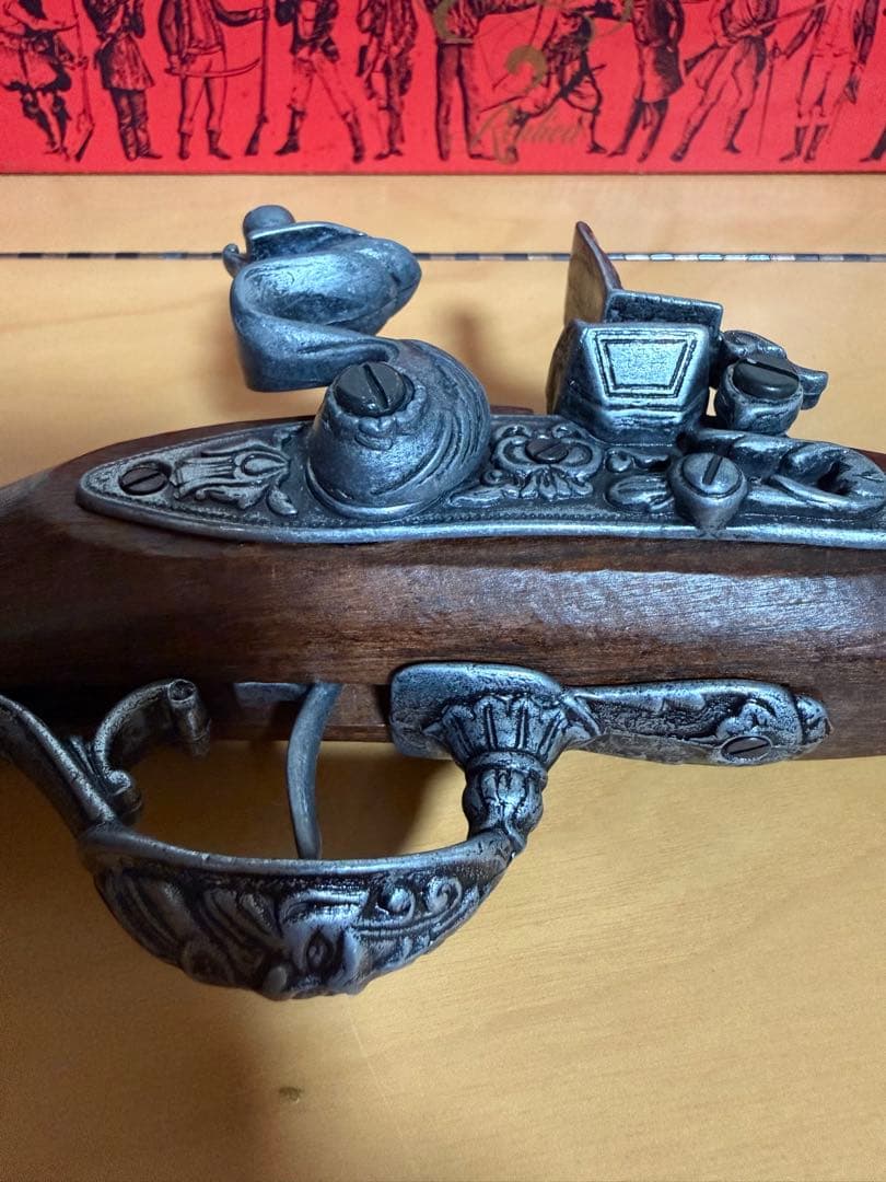 フリントロック式　ピストル　銃　モデルガン　スペイン製