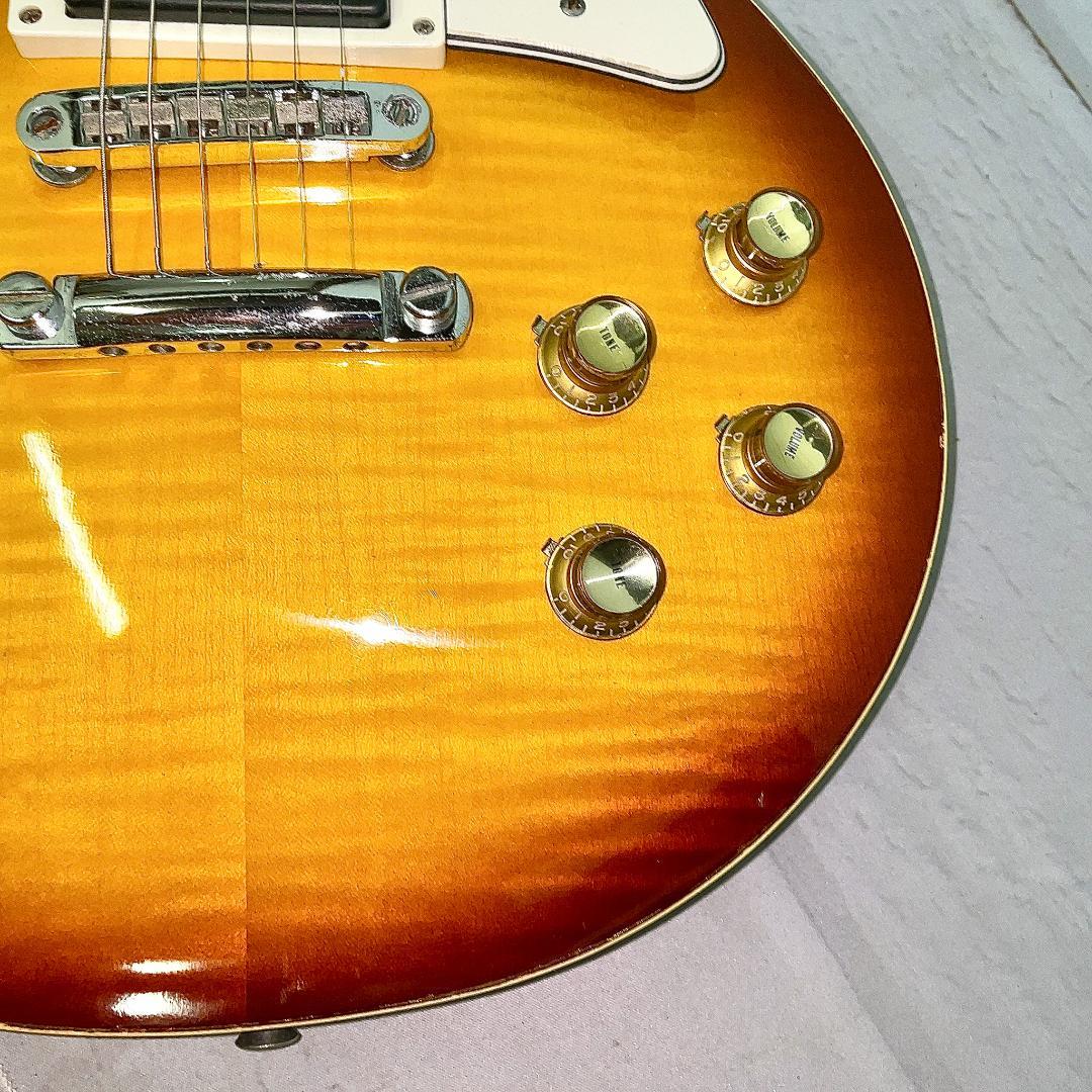 kwa* 美品 Greco EG420 74年レスポール フレイムトップ