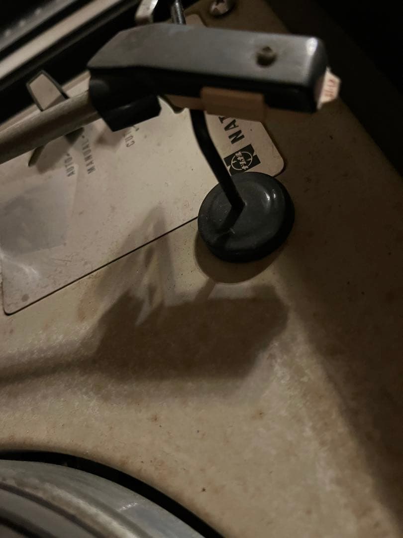 アンティークステレオナショナル　昭和レトロ　可動テスト済み　ヴィンテージステレオ