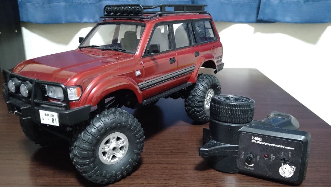 WPL RTR スケールクローラー　C34ベース　ランクル80　1/16