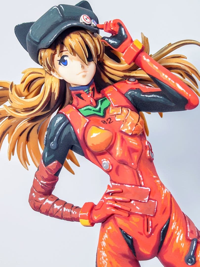 エヴァンゲリオン　式波・アスカ・ラングレー　リペイント　フィギュア