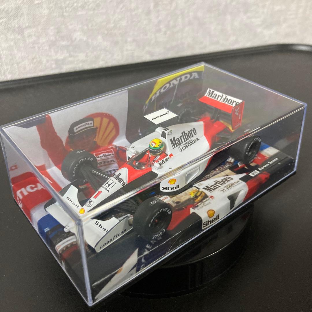 F1 マクラーレン MP4/6 アイルトンセナ ケースは ミニチャンプス