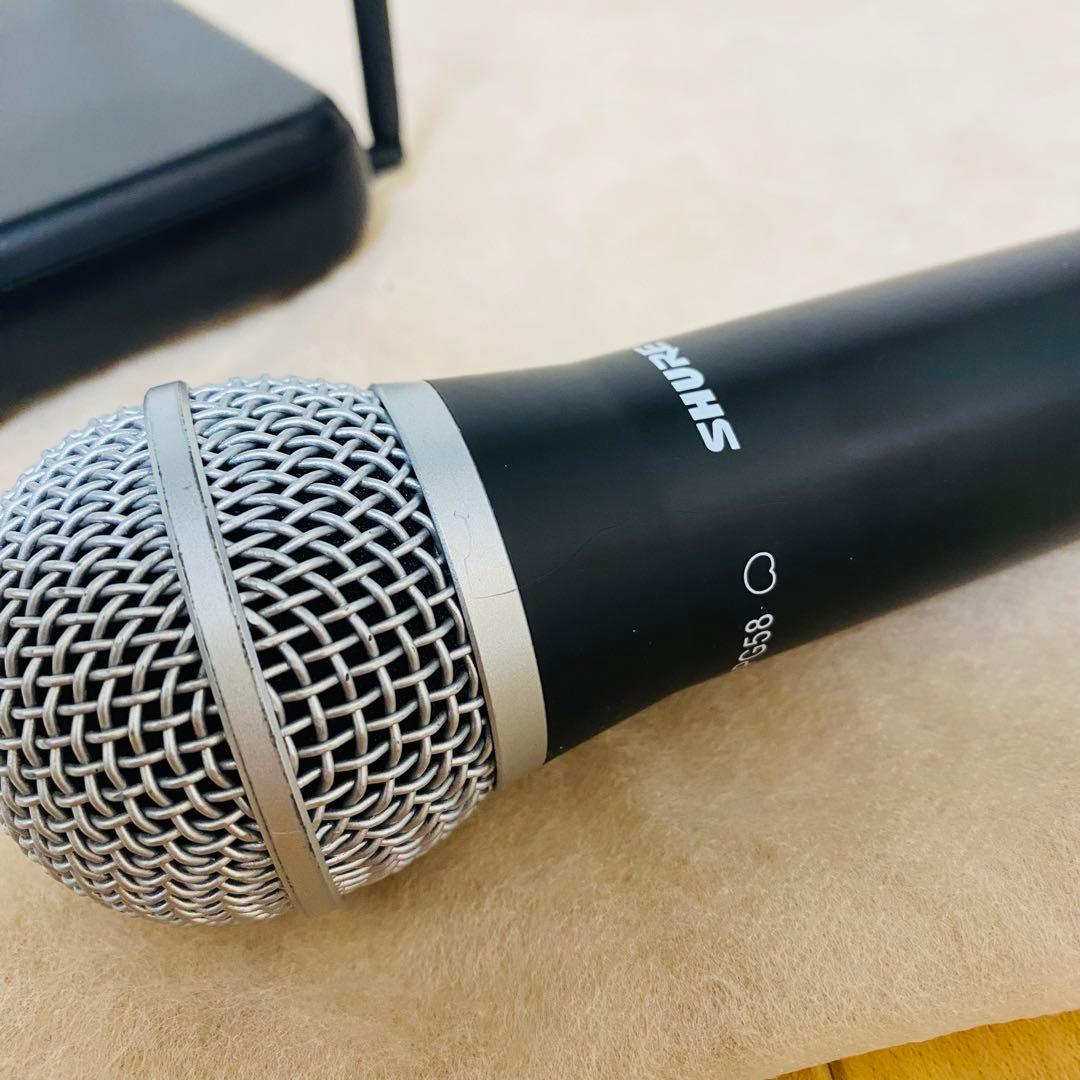 極美品✨SHURE svx88/pg28ワイヤレスマイクロフォン+受信機セット