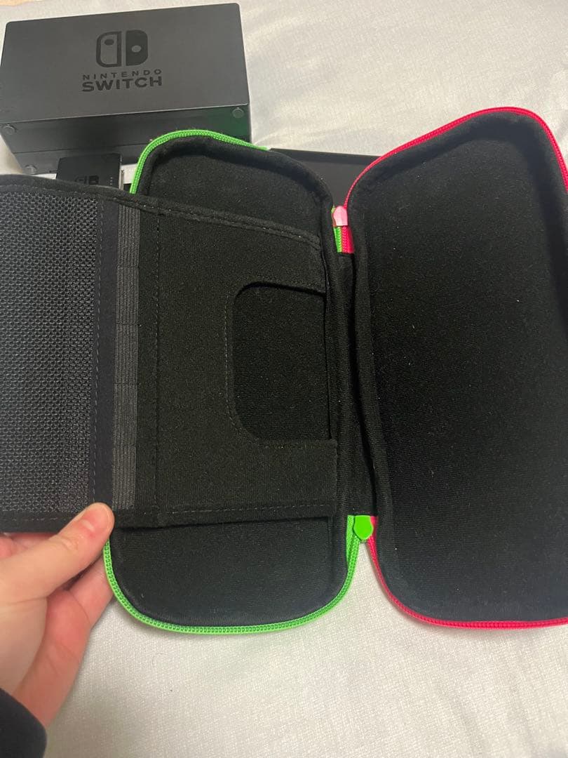 Nintendo Switch 本体　スプラトゥーン2モデル　グリーン/ピンク