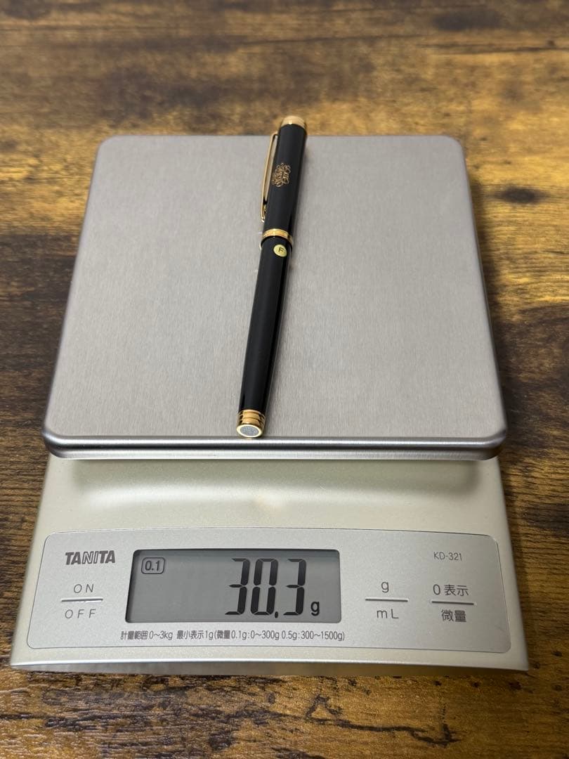 新品　非売品　JAL　グローバルクラブ　1990 F 18k ゴールド　万年筆