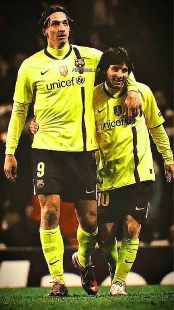 正規品　FCバルセロナ メッシ 10番 ユニフォーム　イニエスタのサイン付き