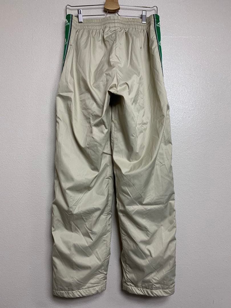 アディダス　ＬＬ　ウインドブレーカー　上下　セットアップ　ベージュ　サイドロゴ