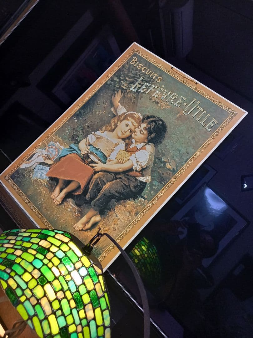 1970's　 LU　ビスケット　フランス製作　店頭ポップ用　ポスター　パネル