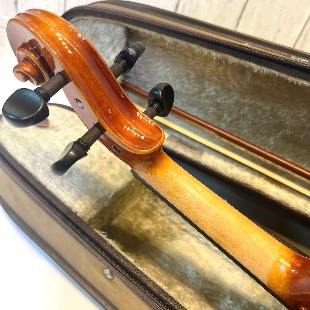 SUZUKI NO.520 4/4 バイオリン　1985年　スズキ　虎杢