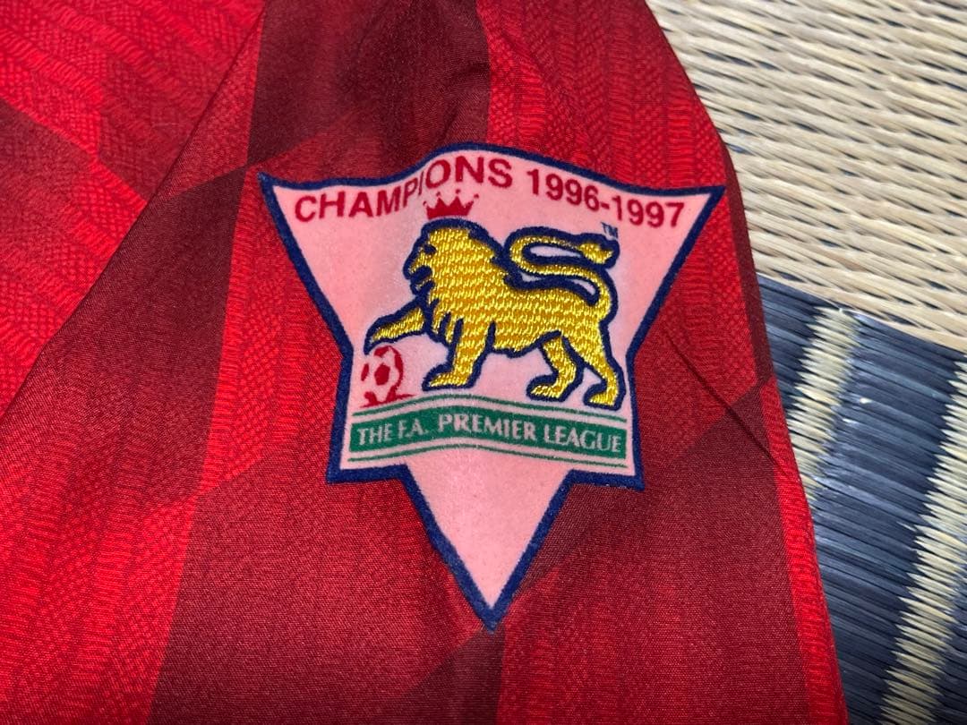 97-98 マンチェスターユナイテッド 長袖ユニフォーム M ベッカム