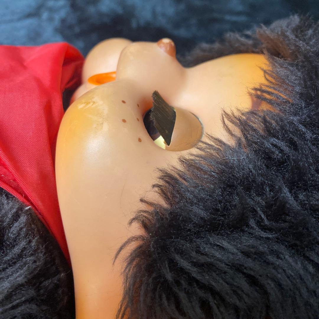 モンチッチ ぬいぐるみ 大きいサイズ 赤いスカーフ付き