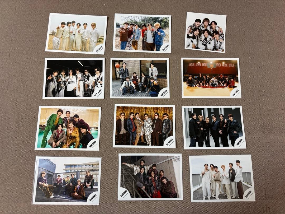 ストーンズ　SixTONES グッズセット　うちわ　写真　アクスタ　ペンラなど