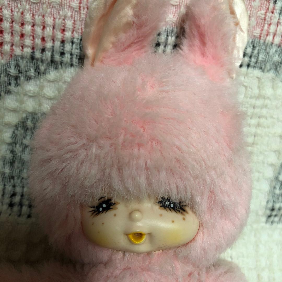 昭和レトロ　ヴィンテージ ハニートイズ　モンチッチ ぬいぐるみ　中古品