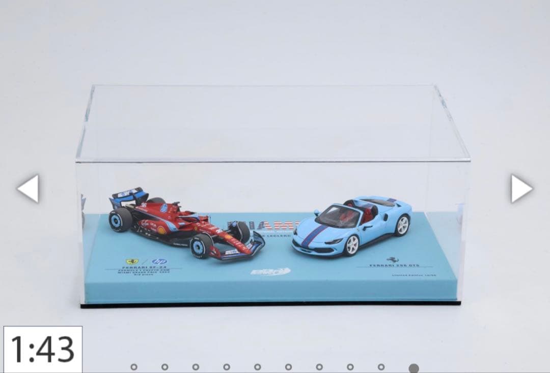 BBR フェラーリFerrari MIAMI LECLERC F1 296