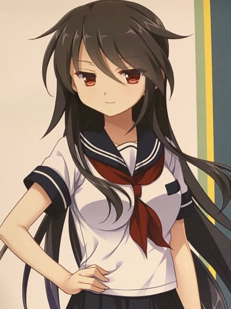 【非売品】月影のシミュラクル 解放の羽 如月零 B2 半裁 サイズ ポスター