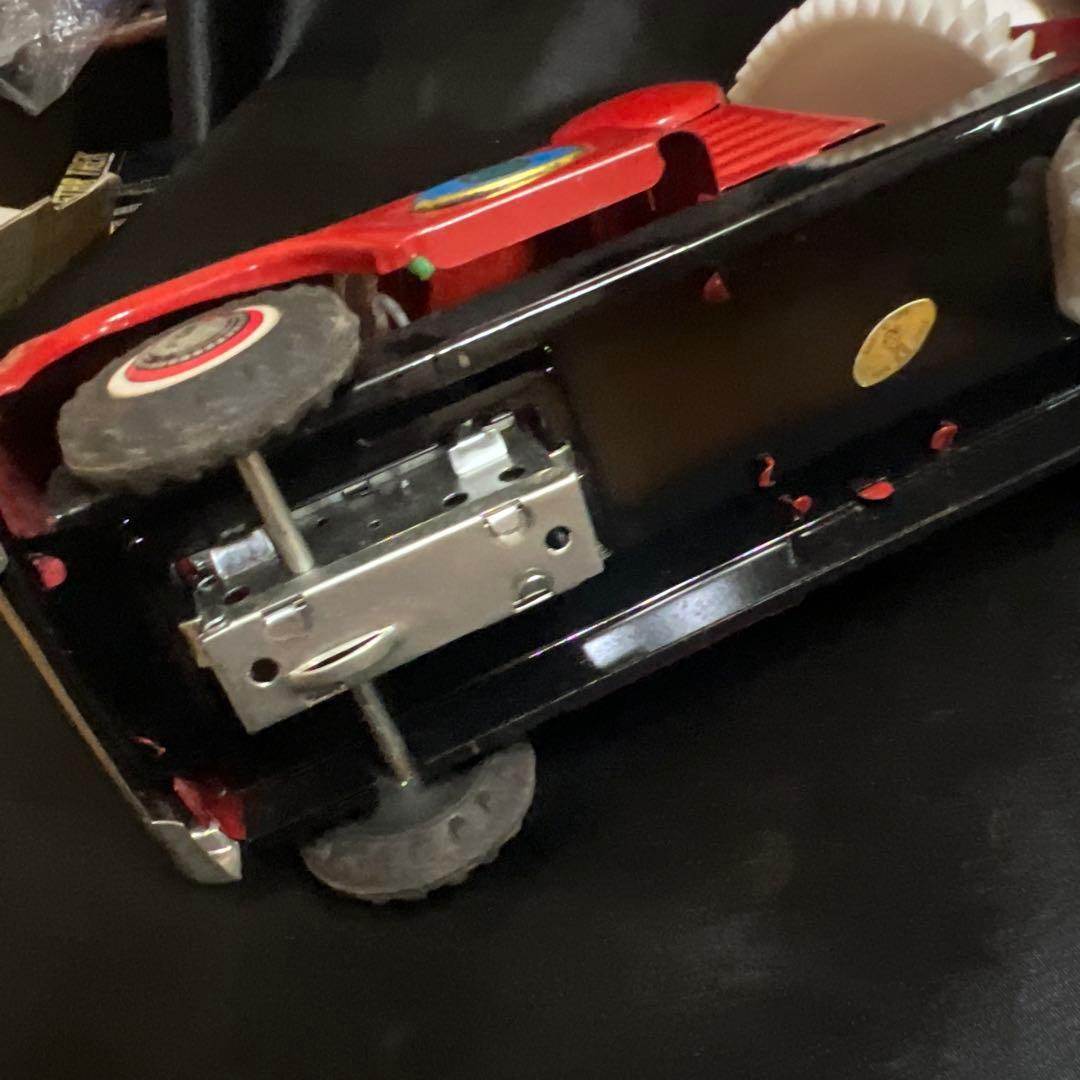 マルサン　ブリキ　コンクリートミキサー　フリクション　昭和レトロ