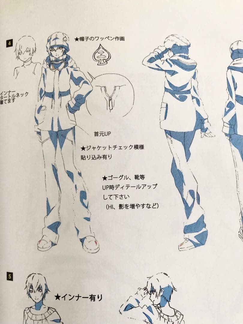 ペルソナ4 p4g 設定資料集　スタッフ本 限定　2015 書きおろし　足立透