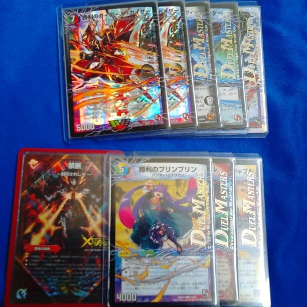 赤黒バイクデッキケースとスリーブ付き