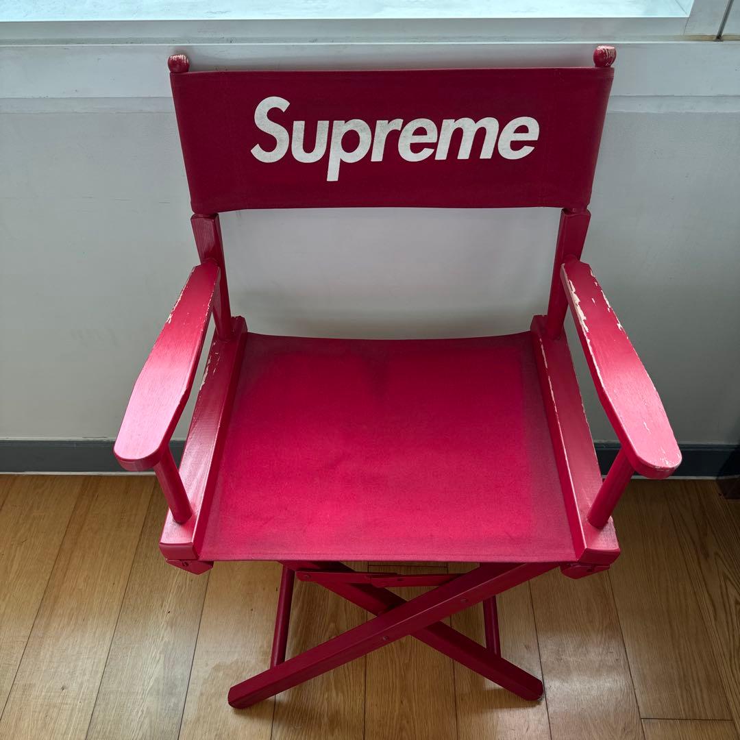 19ss シュプリーム SUPREME ディレクターズチェア ロゴ 折り畳み