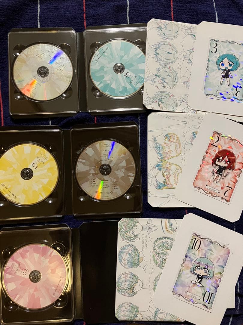 宝石の国　ブルーレイ　初回限定版　1〜4、6のセット　特典揃ってます