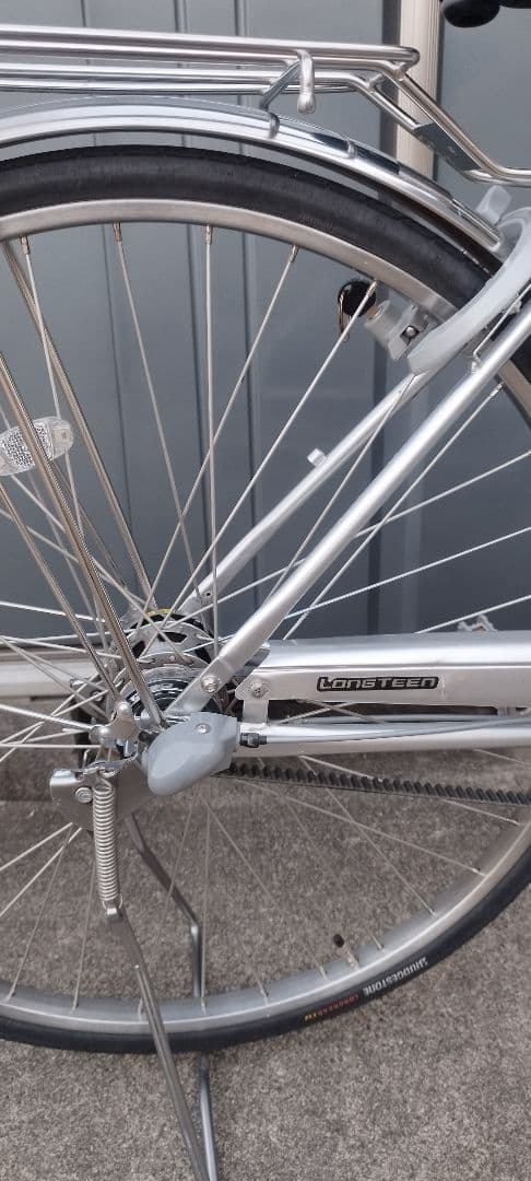 ブリヂストン シティサイクル ロングティーンDX ベルトモデル 27型