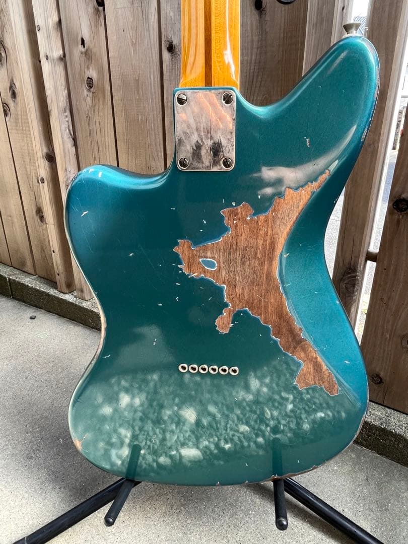 ギター warmoth jazz caster relic fender