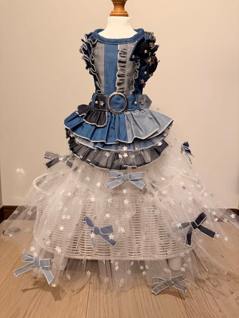 CandyBuppiedenimワンピパニエバレッタ3点セットキャンディブッピー