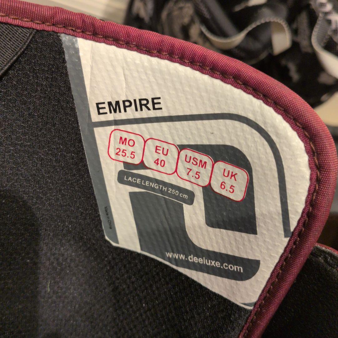 DEELUXE エンパイア スノーボードブーツ 25.5cm