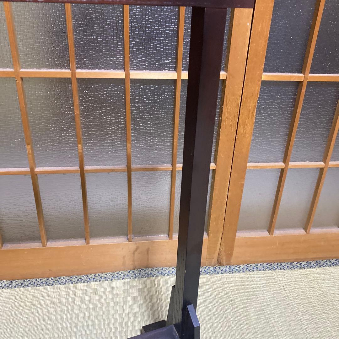 茶道具　②木枠　　※①銅羅とバチ（別売り） ①と②はセット販売です