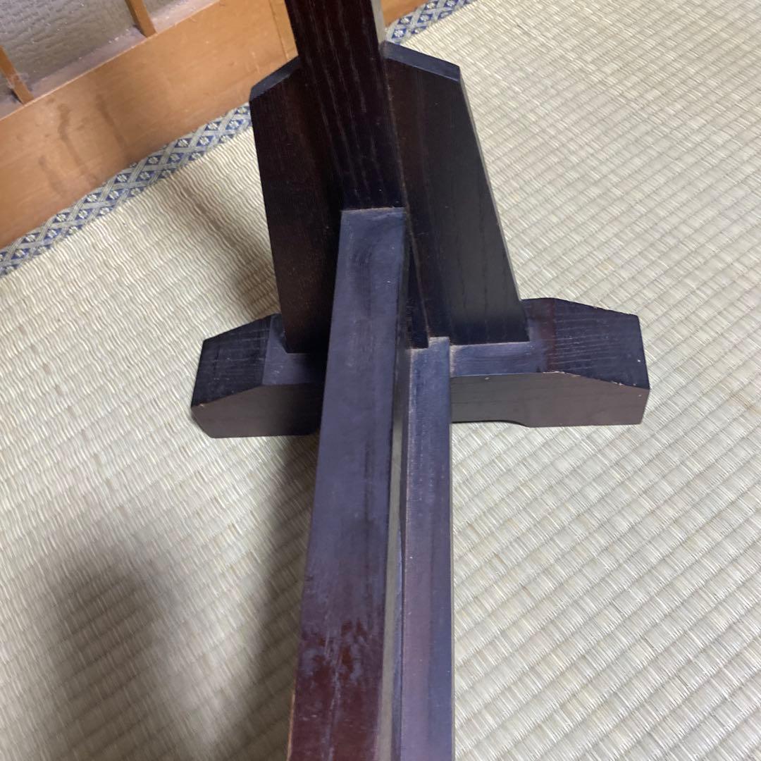 茶道具　②木枠　　※①銅羅とバチ（別売り） ①と②はセット販売です