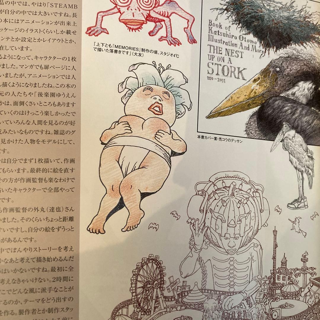 OTOMO KATSUHIRO ARTWORK KABA2 　大友克洋