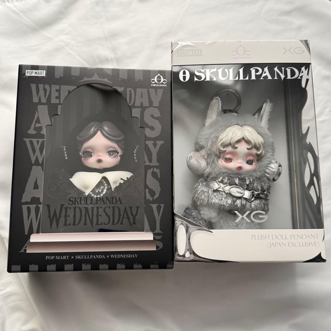 【限定版2点セット】SKULLPANDA WEDNESDAY スカルパンダ XG