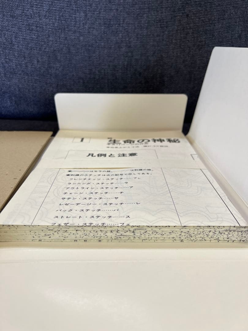 絶版・美品 パナマの民族手芸 モラ MOLA 図案集付 中山富美子 本　趣味