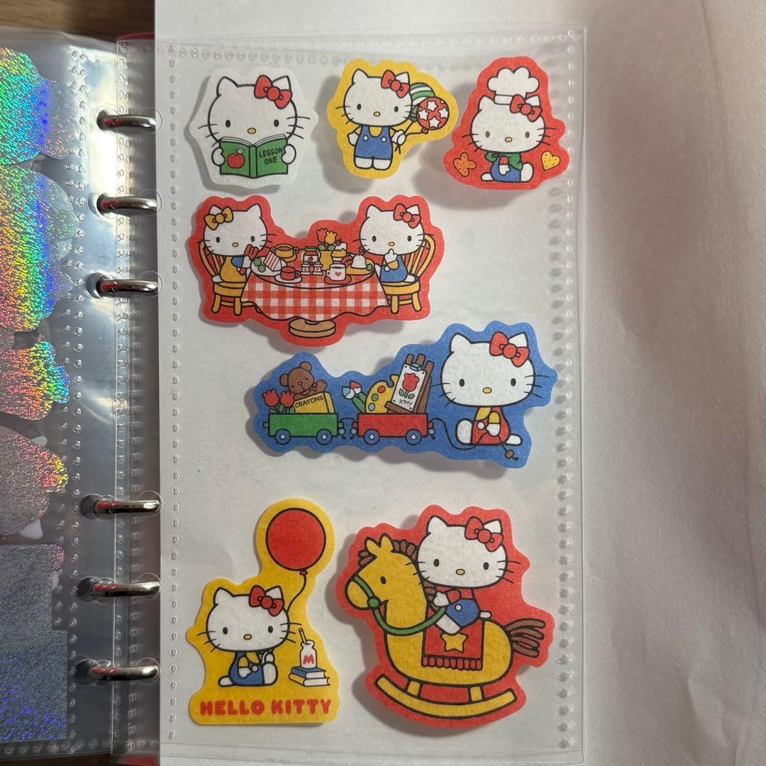 シール帳完成形　未開封シール5点　セット売り