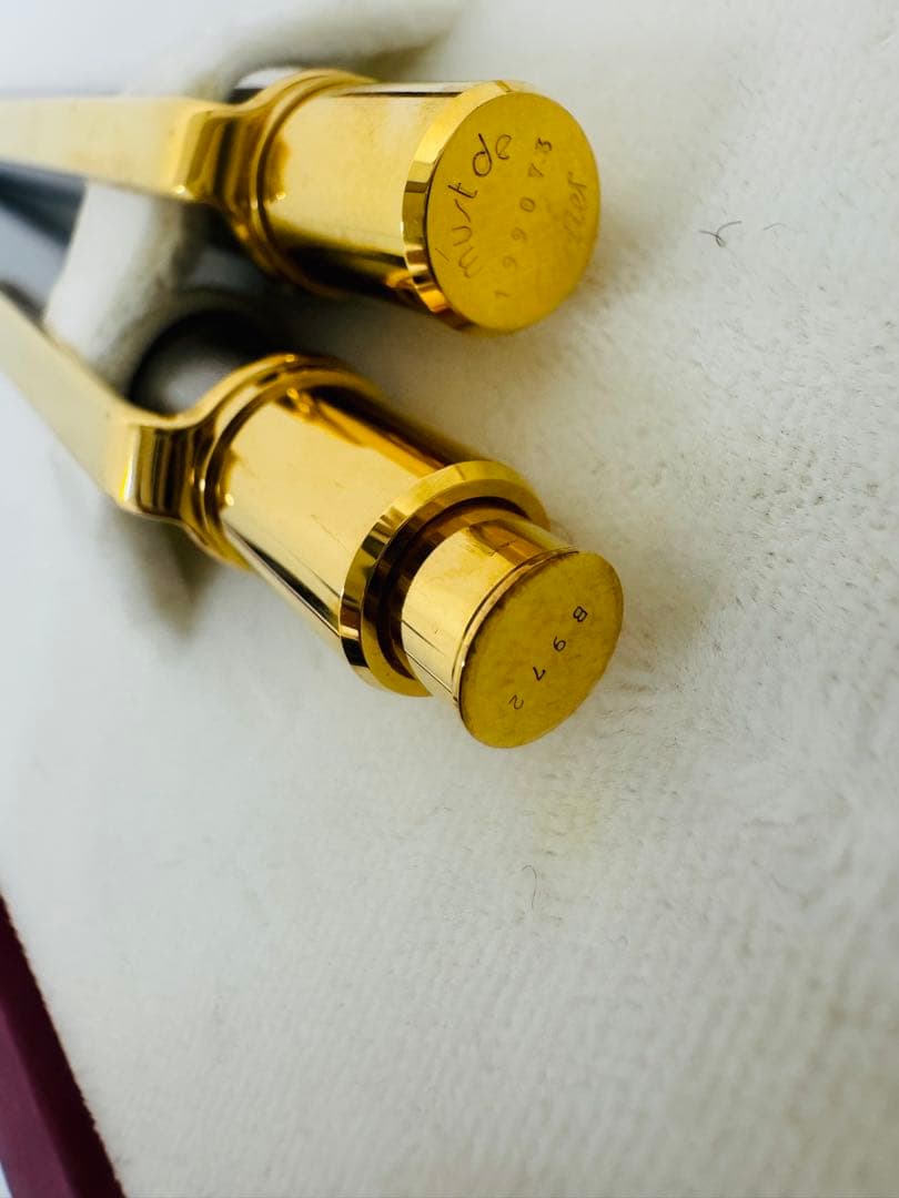 【希少·美品】must de Cartier ペンセット＆キーホルダー 箱付