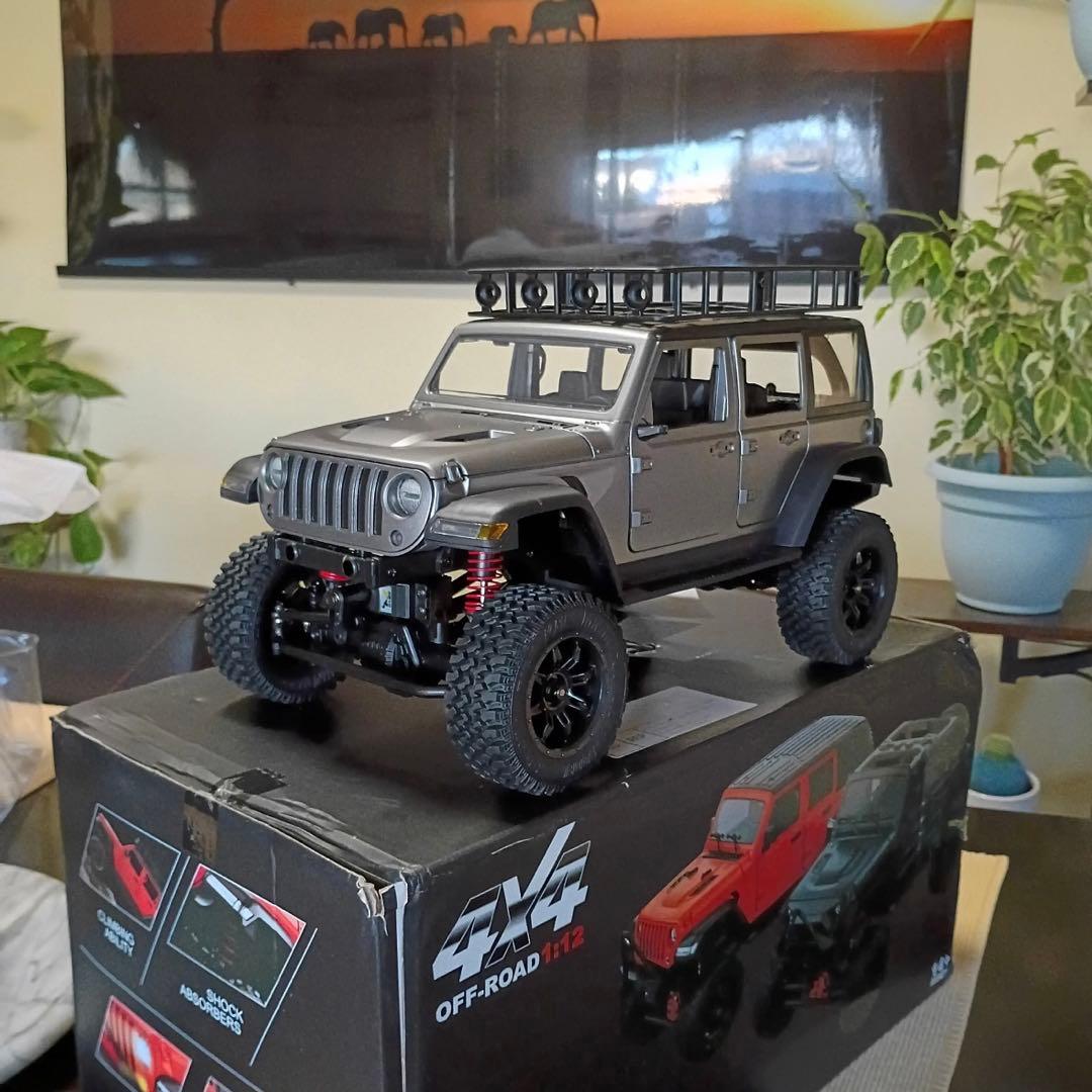 MN128 1/12スケール 4WD RCクライミングカー,クローラーラジコン