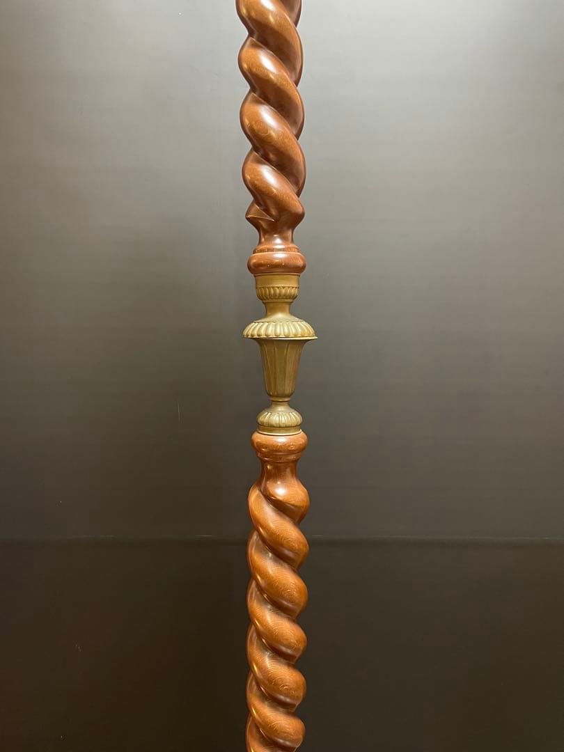 アンティーク　イタリア製　ポールハンガー　ポールスタンド　コートハンガー