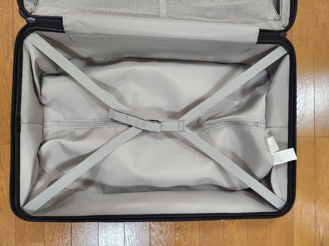 無印良品ハードキャリーケース 75l ブラック