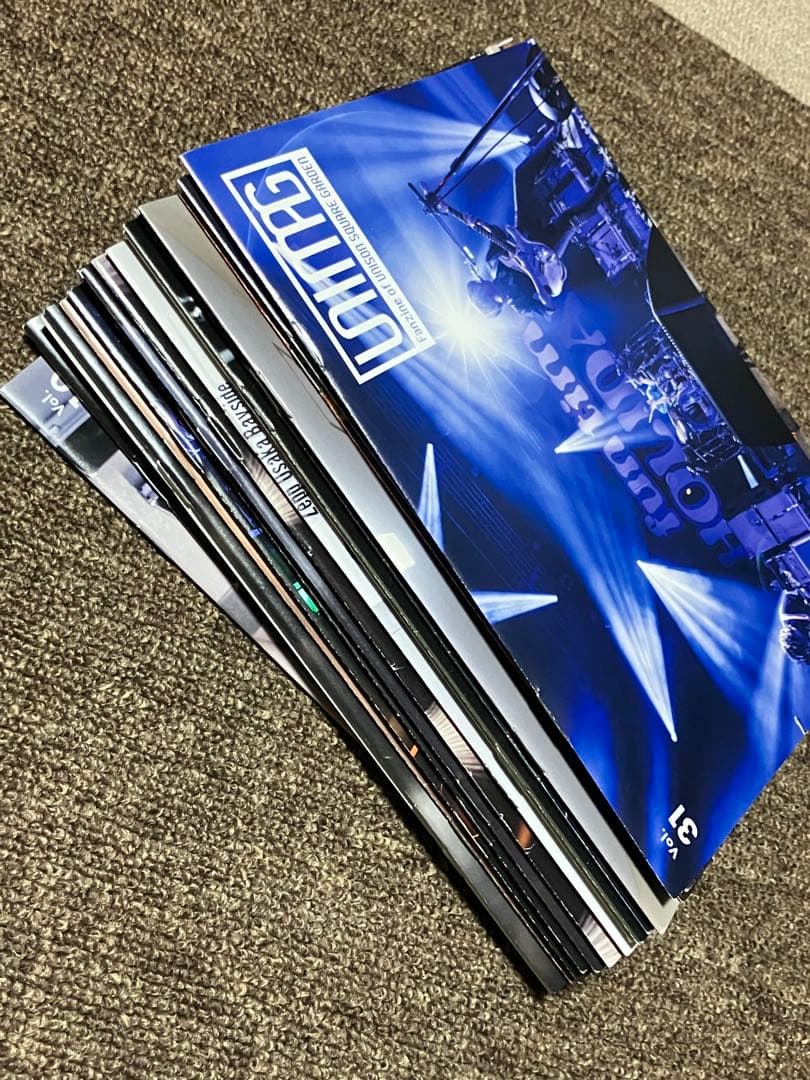 ユニゾンファンクラブ会報Vol.10〜31(※25無)➕グッズ