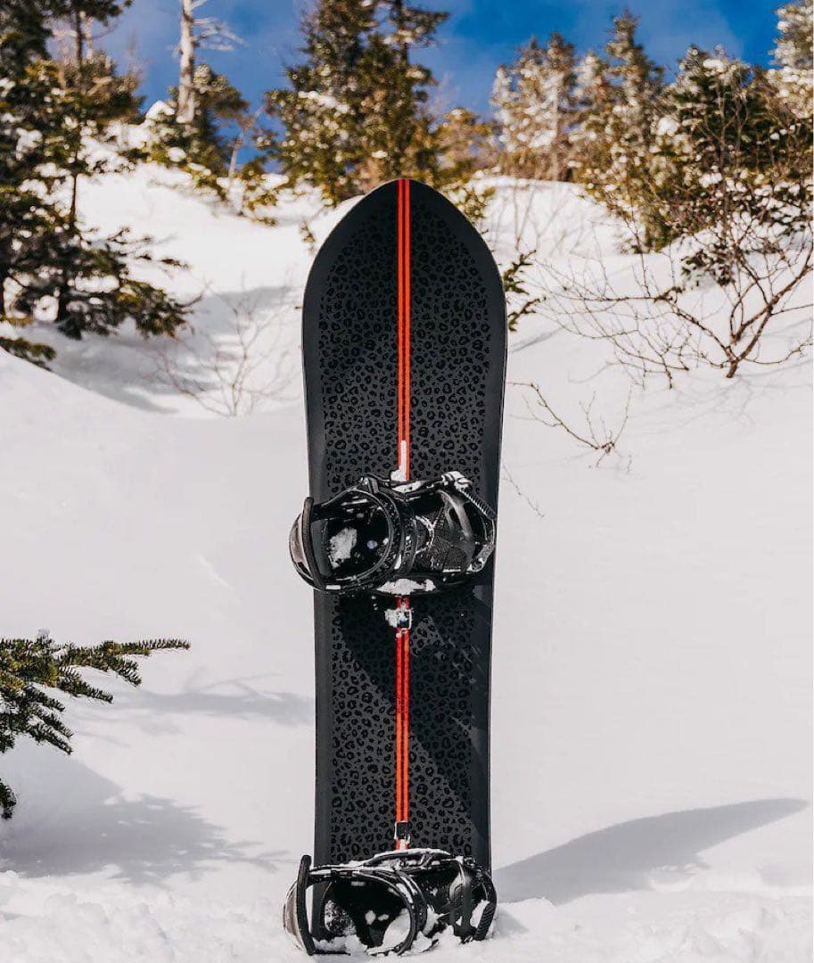 Burton 3D フィッシュ ディレクショナル Flat Top スノーボード