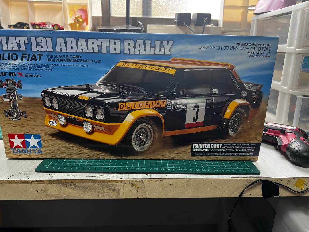 タミヤラジコン フィアット131 アバルト ラリー FIAT